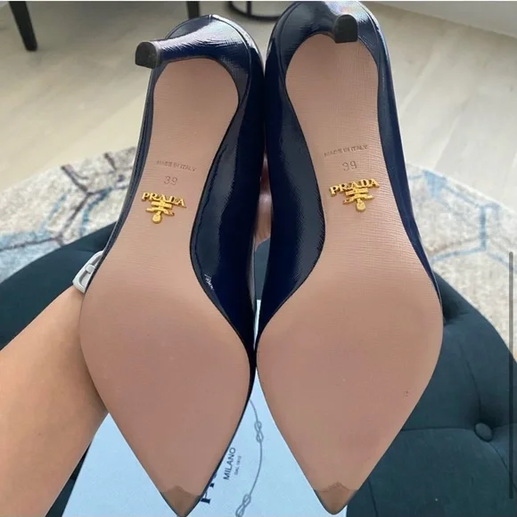 prada saffiano leather pump - Picture 3 of 5